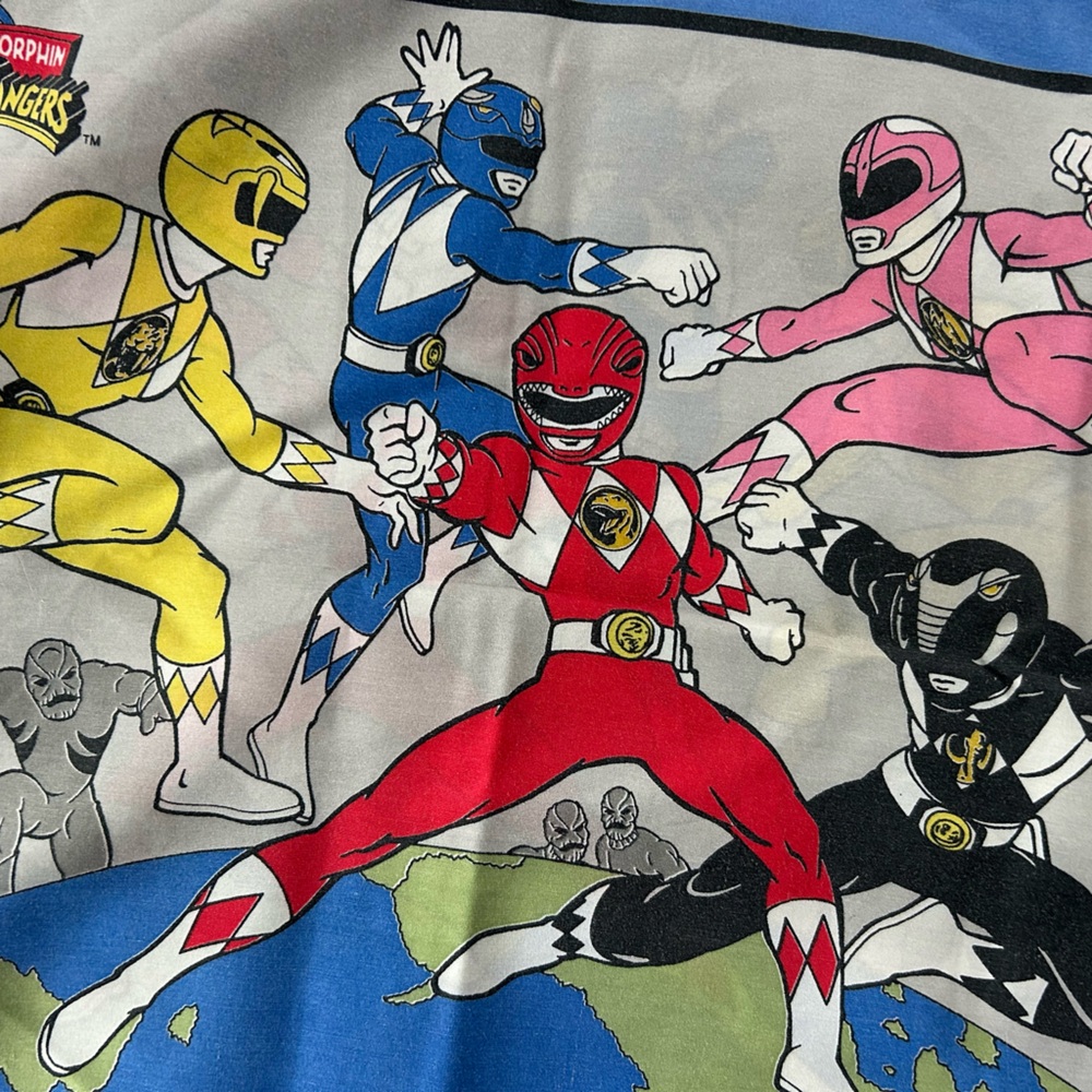 Power Rangers Blue 1990s pillow case , Amazing Graphic Make an offer - Picture 7 of 7